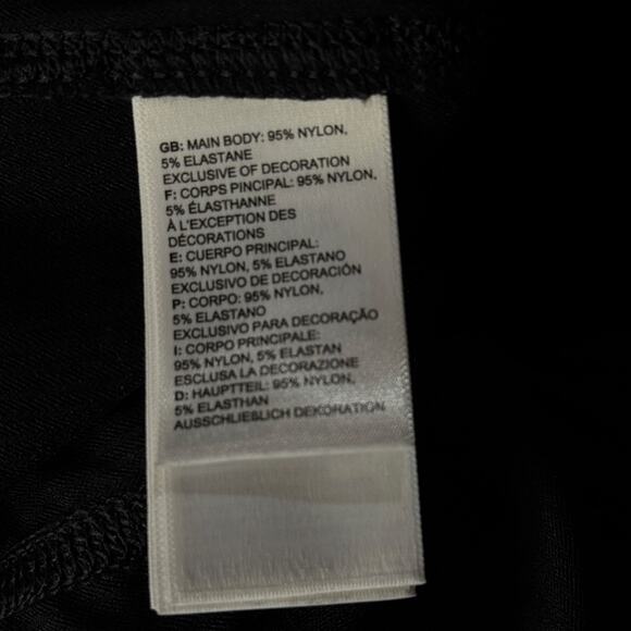 North Face Womens Large Aphrodite 2.0 Pants UPF Stretch DWR Pull-On Pocket Black - Picture 9 of 10